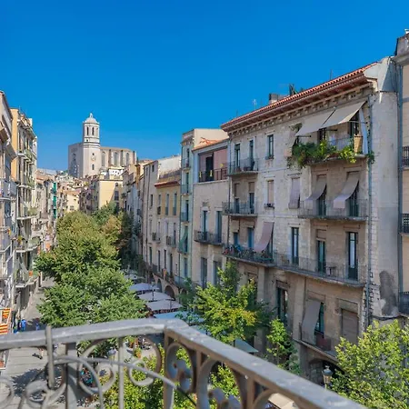 Flateli Rambla 5 3-1 Lägenhet Girona